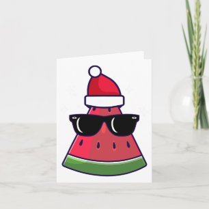 Tarjeta Navidades En Julio Curso De La sandía En Verano Sa