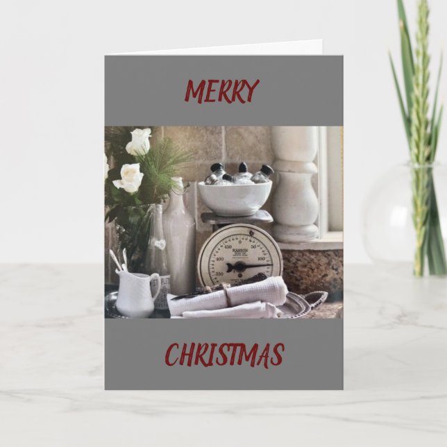 TARJETA NAVIDADES ES HORA DE PENSAR EN "TI" (Anverso)