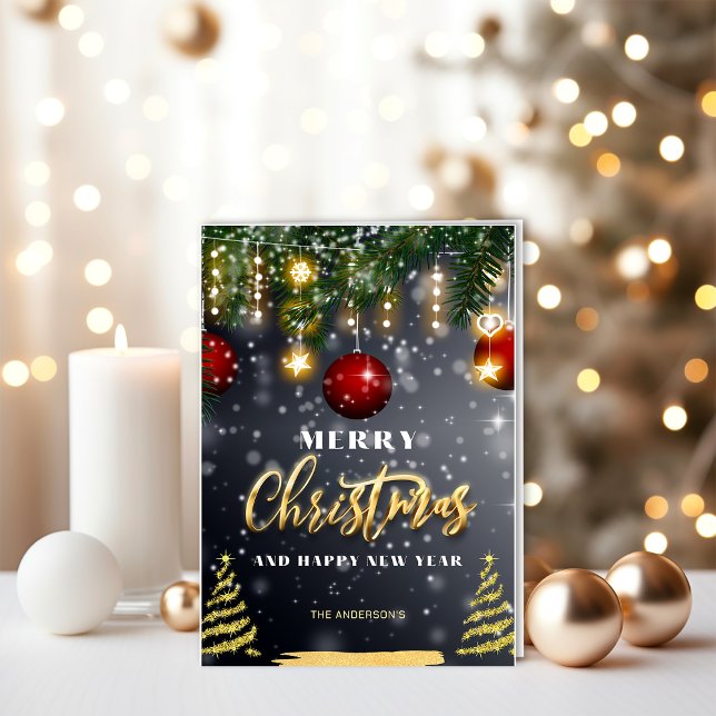 Tarjeta Navidades espumosos (Subido por el creador)