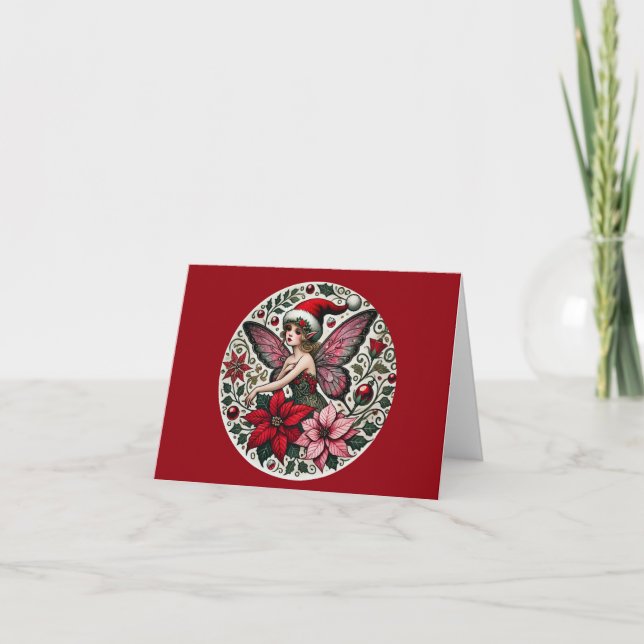 Tarjeta Navidades Fairy (Anverso)