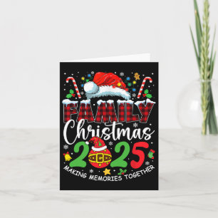 Tarjeta Navidades familiares 2025 Competición con Squad Sa