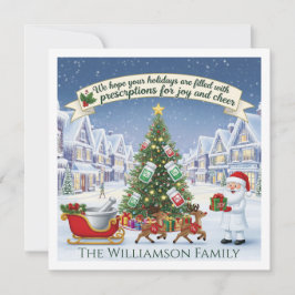 Tarjeta Navidades Farmacéuticos de Farmacia