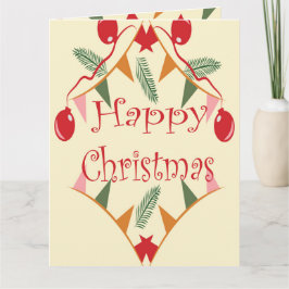 Tarjeta Navidades felices