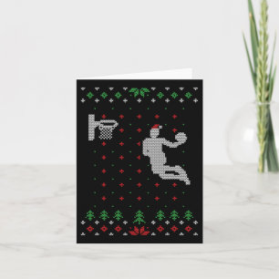 Tarjeta Navidades feos de Bysketbyll Navidad Diversión San