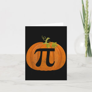 Tarjeta Navidades - Fun Math Math Math Pumpkin Pie