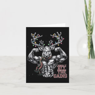Tarjeta Navidades Gimnasio De Renos Jingle Todo Ganado