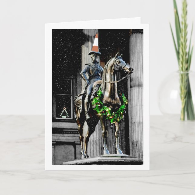 Tarjeta Navidades Glasgow (Anverso)