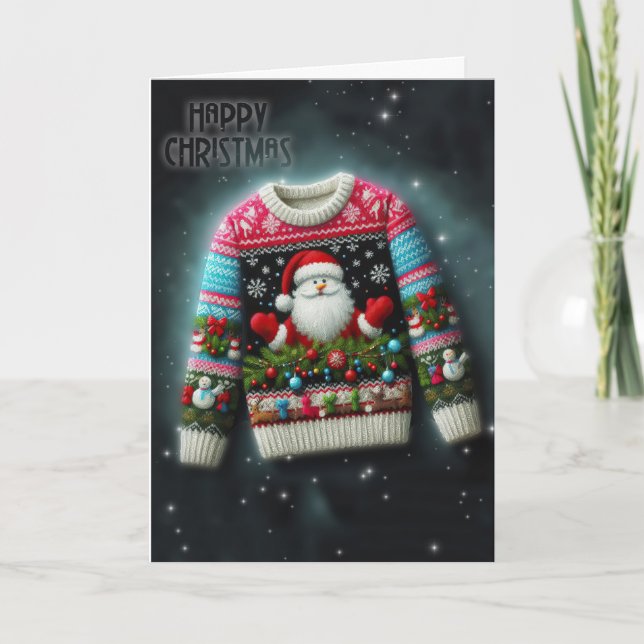 Tarjeta Navidades Jumper (Anverso)