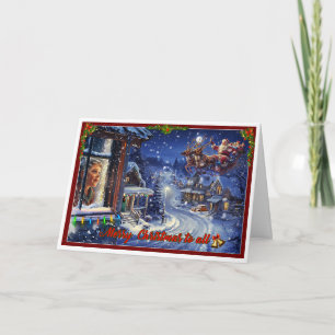 Tarjeta Navidades Magia