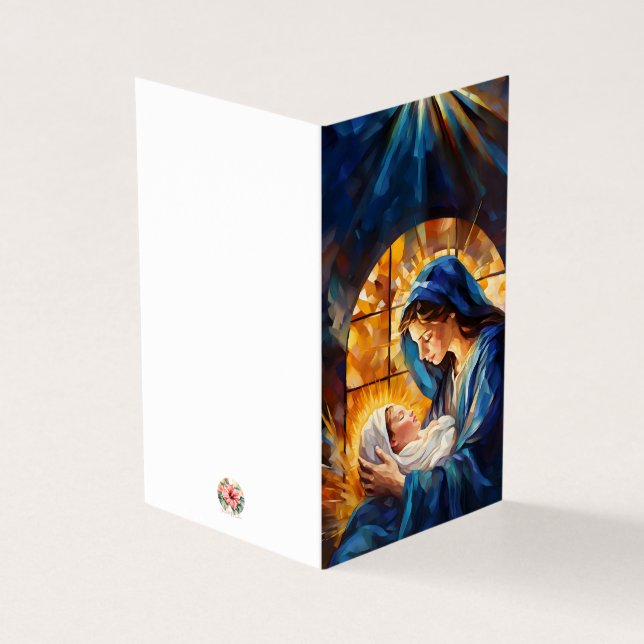 Tarjeta Navidades mágicos (Exterior)