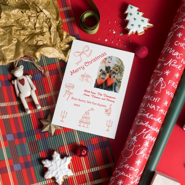 Tarjeta Navidades manuscritos sensatos (Subido por el creador)