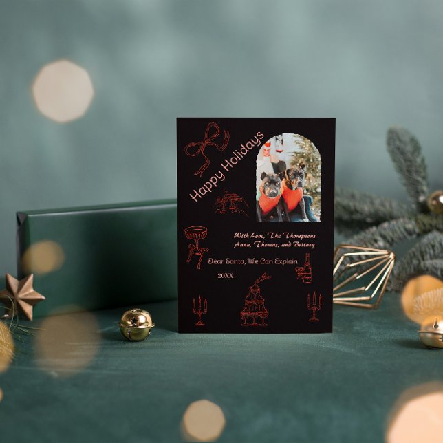 Tarjeta Navidades manuscritos sensatos (Subido por el creador)