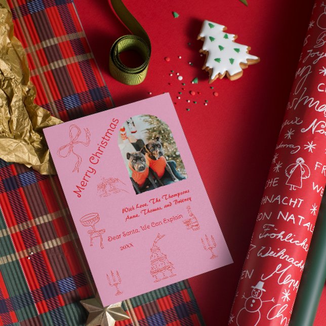 Tarjeta Navidades manuscritos sensatos (Subido por el creador)