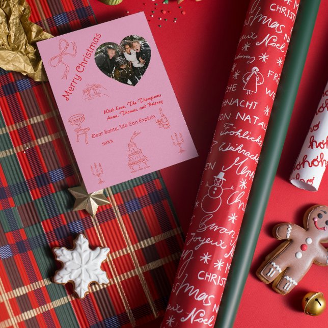 Tarjeta Navidades manuscritos sensatos (Subido por el creador)