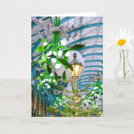 Tarjeta Navidades Mistletoe en Covent Garden, Londres Rein