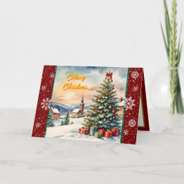 Tarjeta Navidades modernos y hermosa colección de fiestas