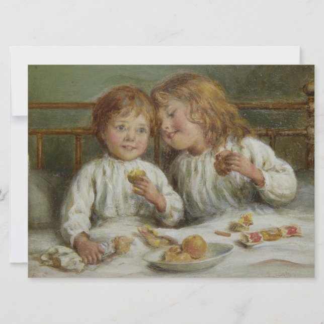 Tarjeta Navidades Morning (por Joseph Clark) (Anverso)