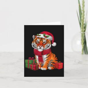 Tarjeta Navidades navideños en Santa Bengala