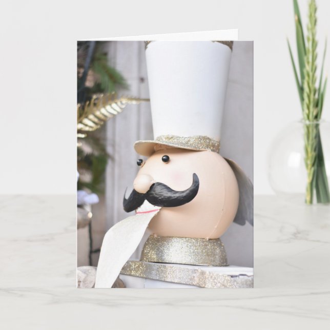 Tarjeta Navidades Nutcracker Chelsea London Festial Period (Anverso)