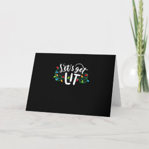 Tarjeta Navidades: Pajamas divertidos, llamemos a Navidade