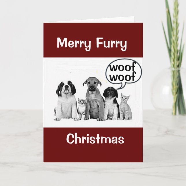 TARJETA NAVIDADES PARA PERROS/GRUPOS/VETERINARIOS/MÁS (Anverso)