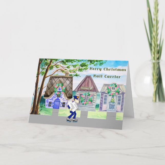 Tarjeta Navidades para tu Mail Carrier Southern Style (Anverso)