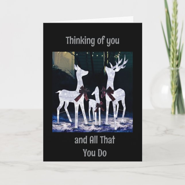 TARJETA NAVIDADES PARA UNA PERSONA MUY ESPECIAL EN MI VIDA (Anverso)