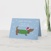 Navidades Personalizados de Snowflake en Dachshund