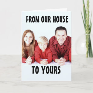 Tarjeta NAVIDADES personalizados FOTOGRAFÍA en nuestra cas