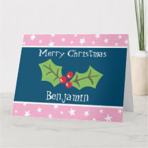 Navidades personalizados Holly & Berries