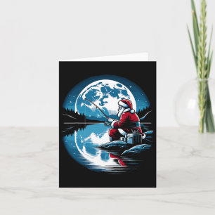 Tarjeta Navidades pesqueros de Santa Lucía Navidad pescado