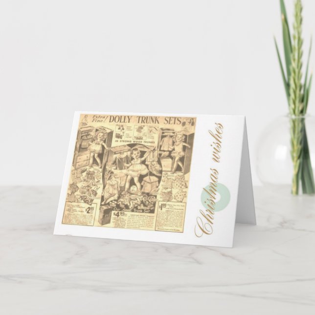 Tarjeta Navidades por Bruce Tunis (Anverso)