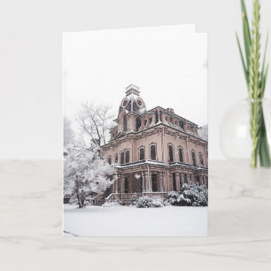 Tarjeta Navidades Raleigh NC Carolina del Norte Arquitectu
