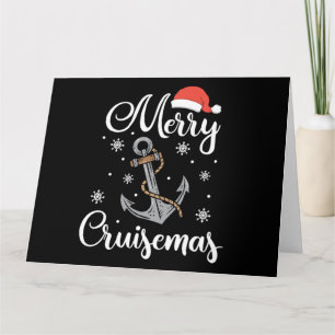 Tarjeta Navidades Regalo de crucero navideño para ferry cr