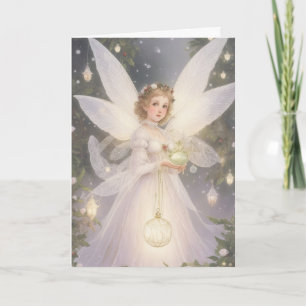 Tarjeta Navidades retro victorianos de época feriados