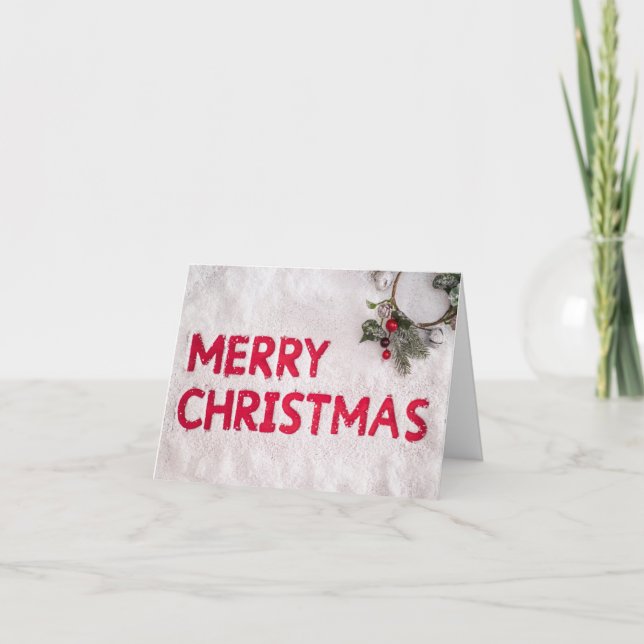 Tarjeta ¡navidades SABORANDO "ESTILO GNOME" Y TAN CUIDADO! (Anverso)