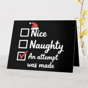 Tarjeta Navidades Se Hizo Un Agradable Intento Raro De Nav
