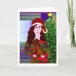 Tarjeta Navidades se interesan por el diseño creativo de L