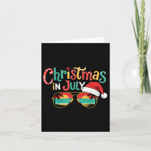 Tarjeta Navidades Sunglage En Julio Verano Nomas Beach Vac