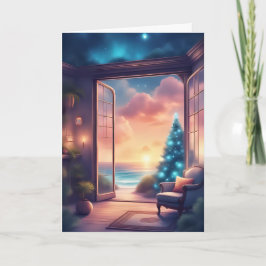 Tarjeta Navidades Sunset by the Sea