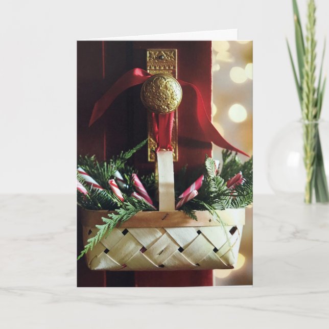 TARJETA *NAVIDADES* ¡¡¡TAMBIÉN DESEOS Y AÑO NUEVO!!! (Anverso)