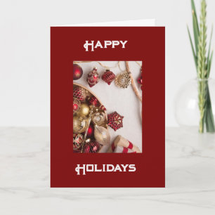 Tarjeta NAVIDADES "TOAST" y "MERRIEMENT"