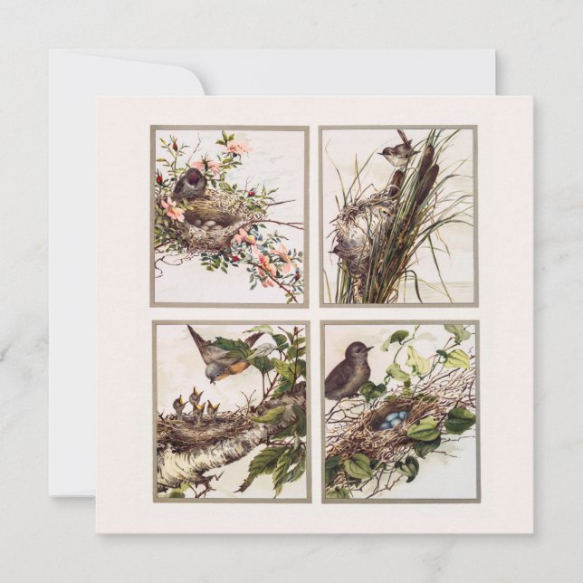 Tarjeta Navidades victorianos tradicionales (Anverso)