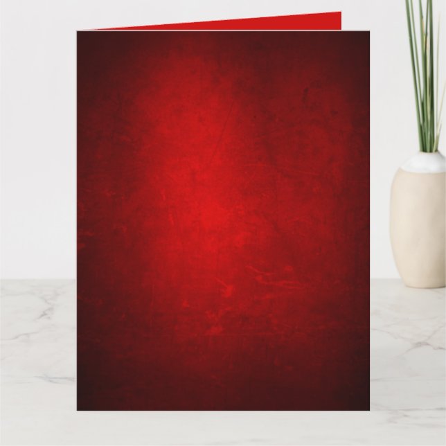 Tarjeta Navidades Vintage Red (Anverso)
