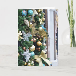 Tarjeta Navidades Window Shopping Chelsea Londres Reino Un