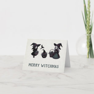 Tarjeta Navidades Witches