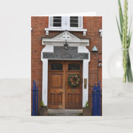 Tarjeta Navidades Wreath London Architecture Photography