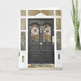 Tarjeta Navidades Wreath London Architecture Photography