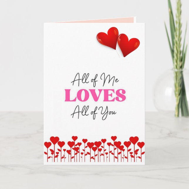 TARJETA NAVIDADES Y HACER "TE AMO" (Anverso)