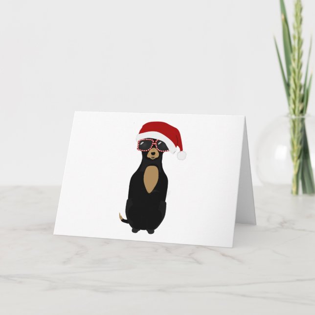 Tarjeta navideña Chihuahua (Anverso)